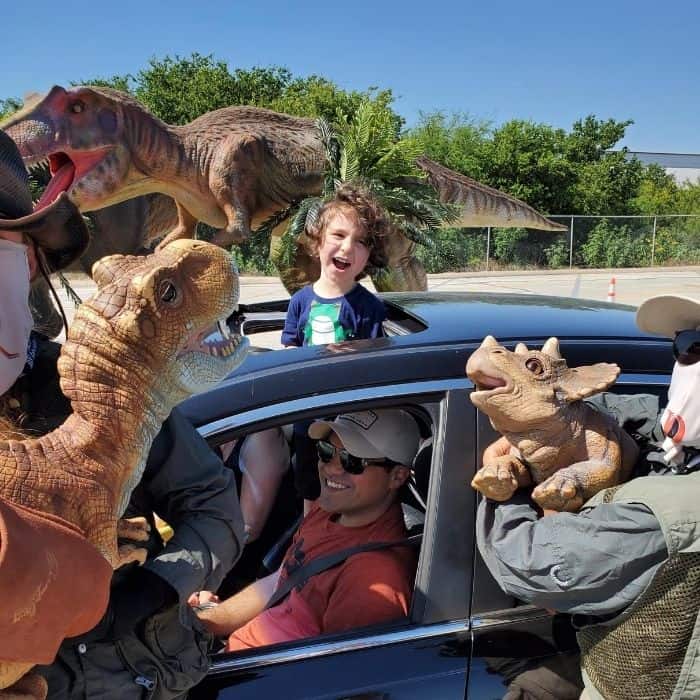 Jurassic Quest drive-thru dinosaur experience