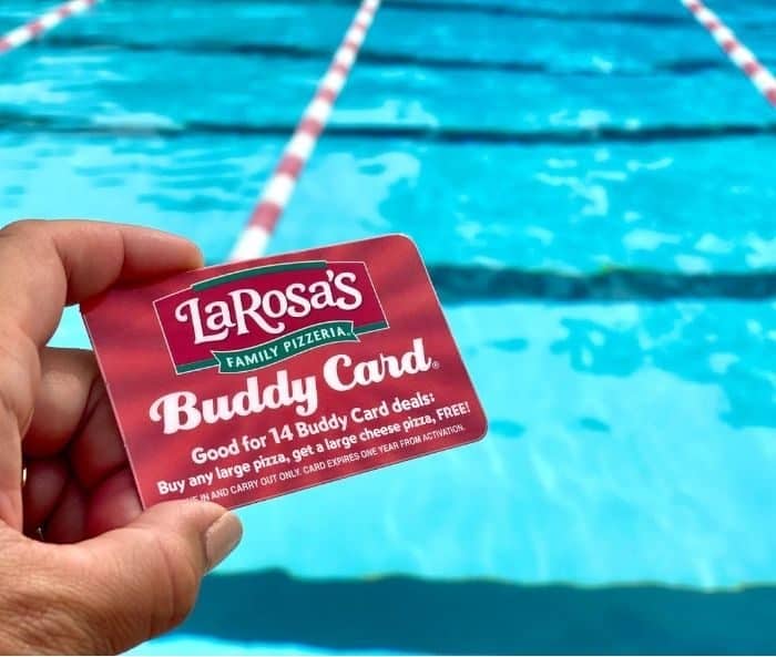LaRosa's Buddy Card Fundraiser