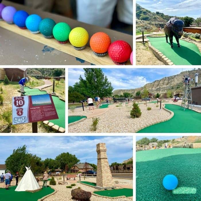 Miniature Golf at Little Bully Pulpit Mini Golf in Medora ND