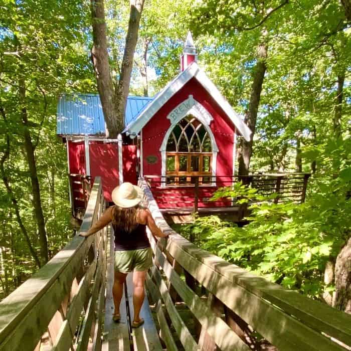 Stay in a Treehouse Cabin Rental at The Mohicans in Ohio