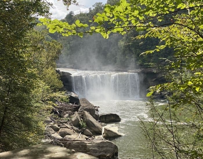 Cumberland Falls in Kentucky