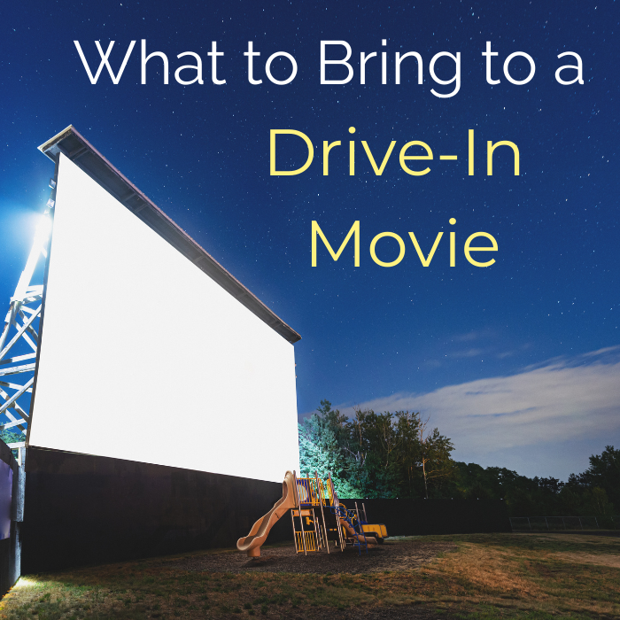 What to Bring to a Drive-in Movie