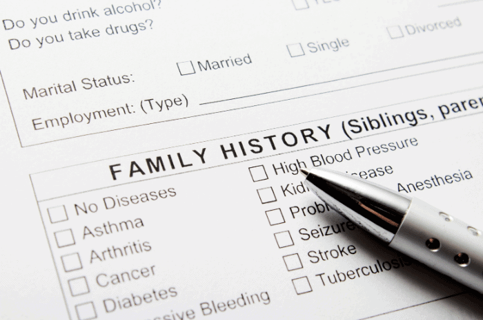 family medical history