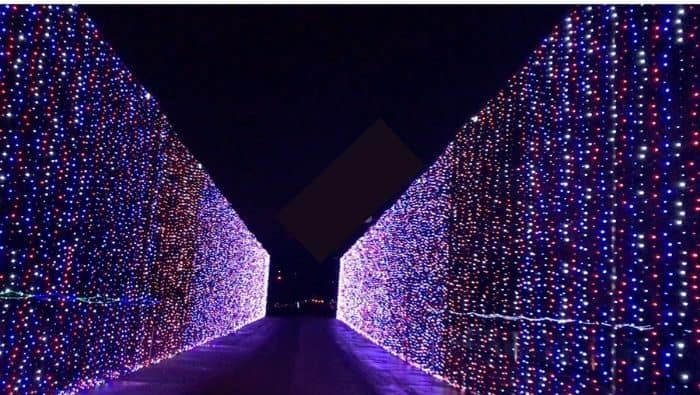 Christmas Nights of Lights at Coney Island Amusement Park