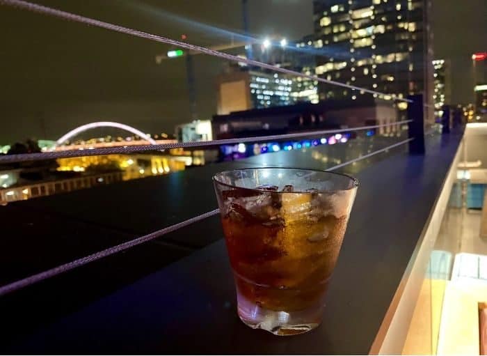 rooftop bar at Ole Red in Nashville Tennessee