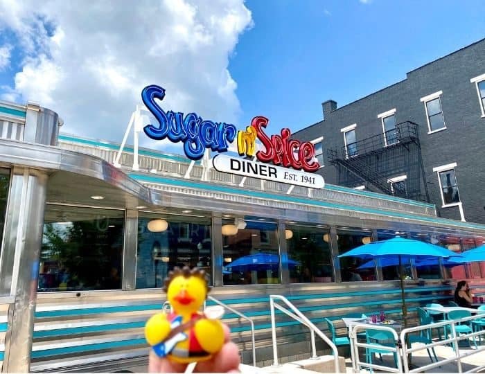 Lucky Rubber Ducky at Sugar n' Spice Diner