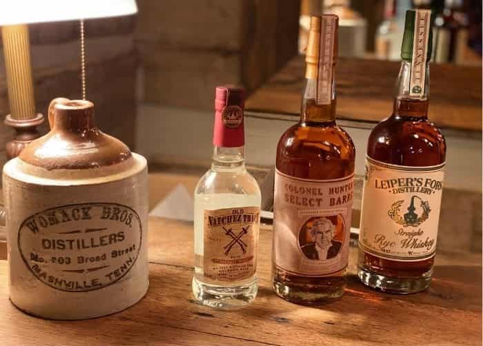 Whiskey at Leiper’s Fork Distillery