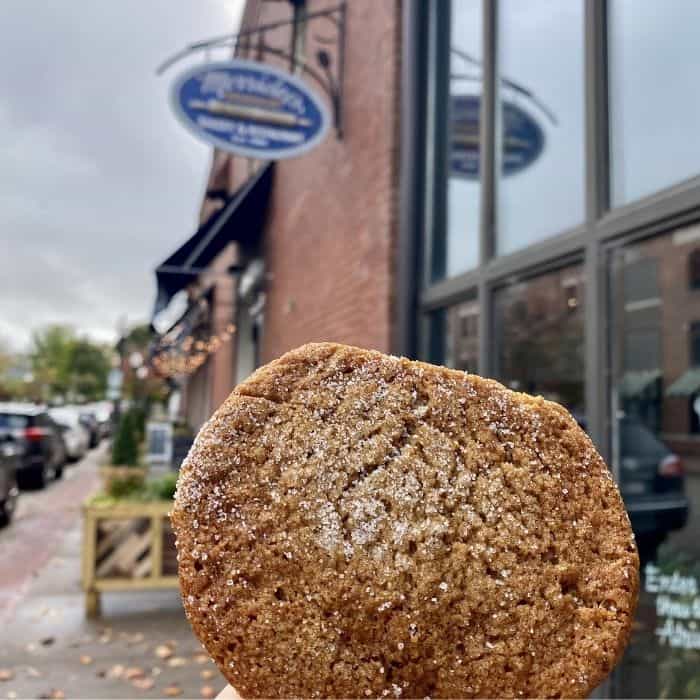 molasses cookie from Merridee's Breadbasket in Franklin