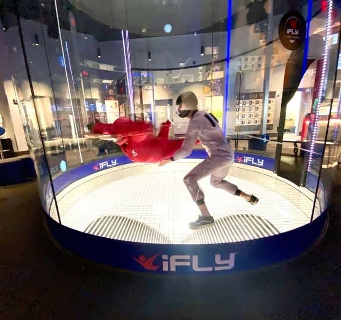 indoor skydiving at Ifly Cincinnati