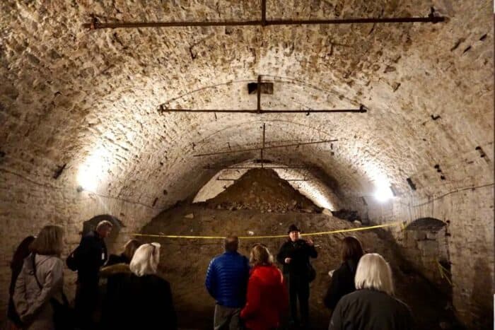 Underground tour with American Legacy Tours 
