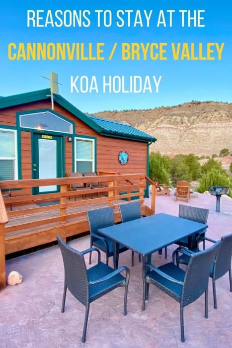 Reasons to Stay at the Cannonville/Bryce Valley KOA Holiday 