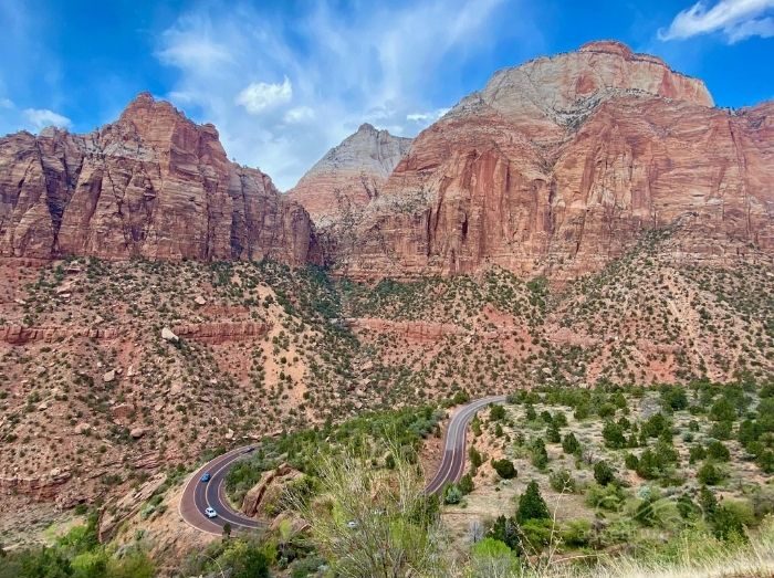 Scenic Drive at Zion National Park