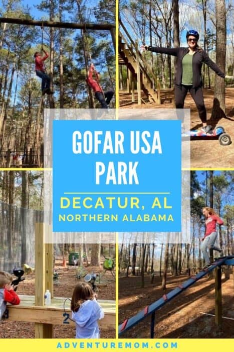 Unique Outdoor Adventures at GoFAR USA Park in Decatur, AL