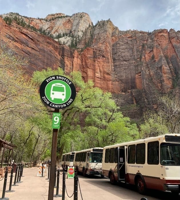 Zion Canyon Shuttle bus