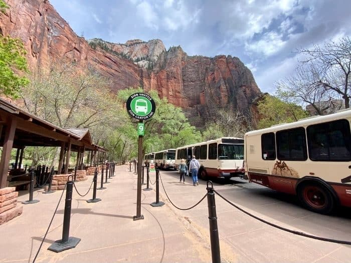 Zion National Park Shuttle Bus