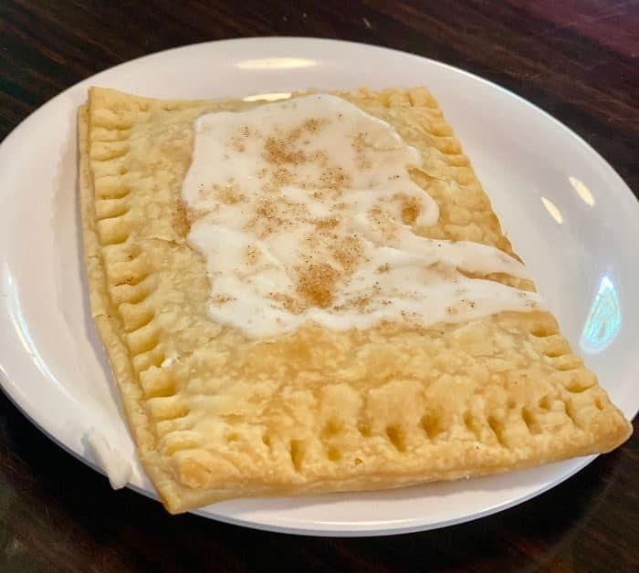 peach Home-made PopTart at BuzzCatz Coffee & Sweets