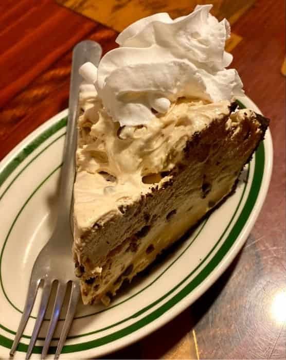 peanut butter pie at the Original Oyster House Gulf Shores