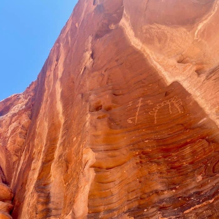 Petroglyphs at Valley of Fire State Park 