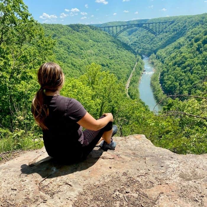 scenic view of New River Gorge National Park