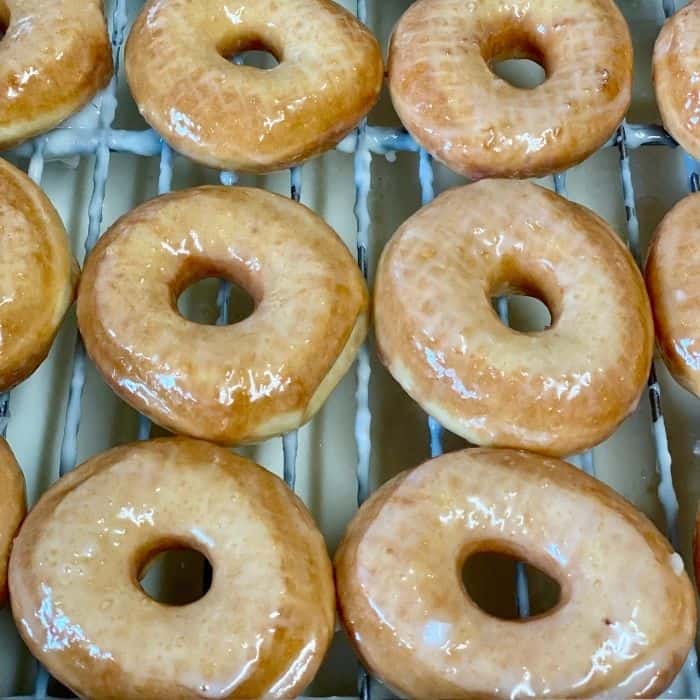 glaze donuts at Batter Up Bakery
