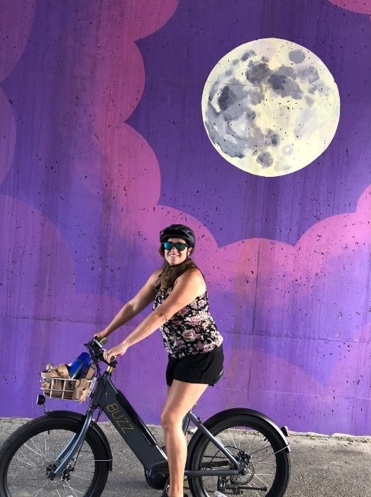 adventure-mom-on-bike- Mural-on Little-Miami-Scenic-Trail