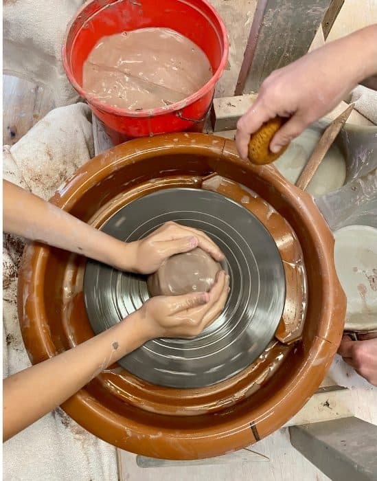 Make your own pottery experience at Fowler's Clay works