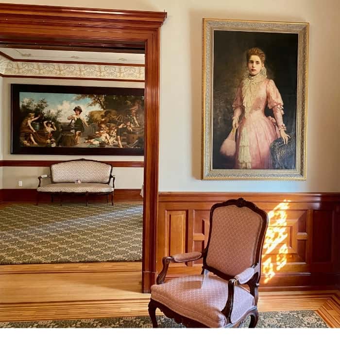 paintings at Pabst Mansion