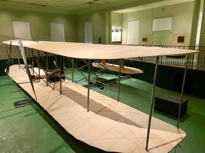 1905 Wright Flyer III at the Wright Brothers National Museum