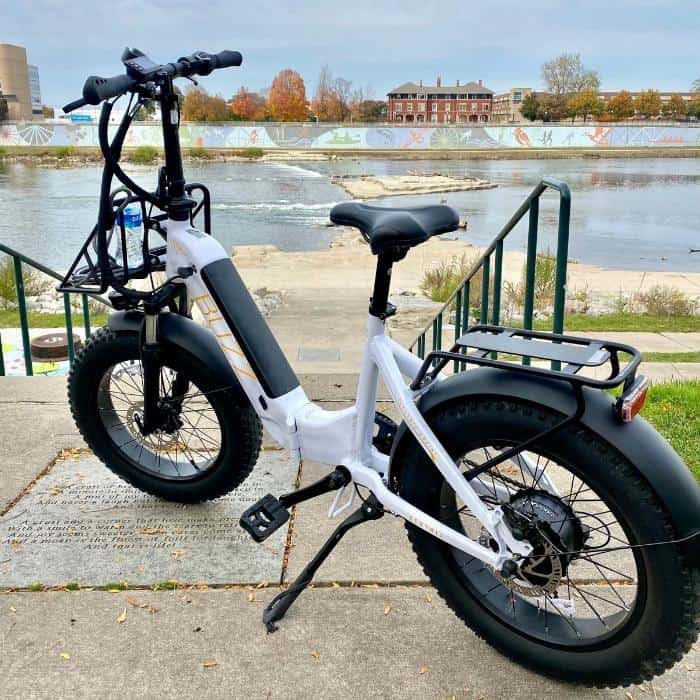 Buzz Electric bike at RiverScape MetroPark