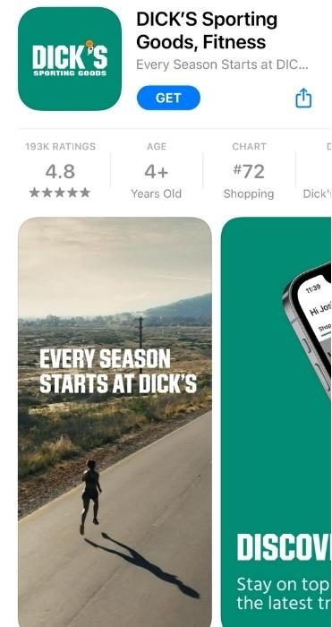 DICK's Sporting Goods App