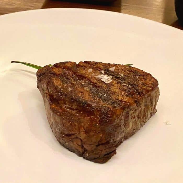Filet Mignon at Bugsy and Meyer's Steakhouse