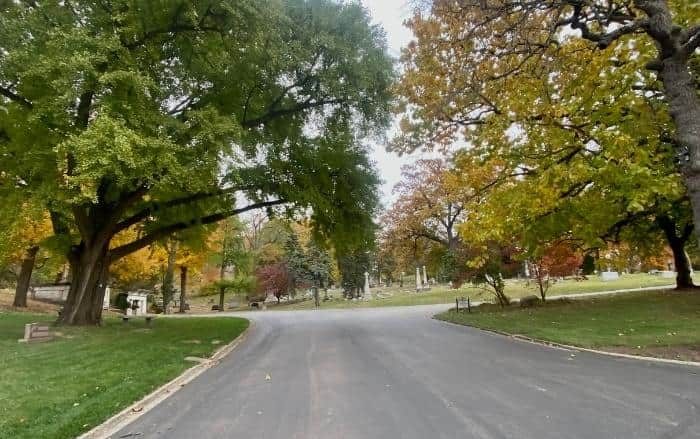 Woodland Cemetery and Arboretum in Dayton Ohio