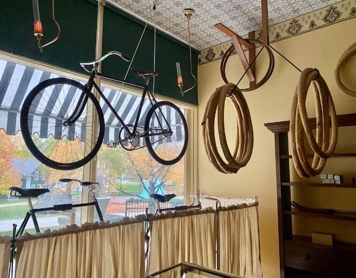 Wright Bicycle Shop at Carillon Historical Park