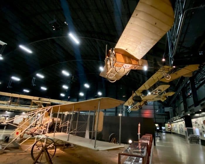 Wright wind tunnel on display at National Museum of the US Air Force
