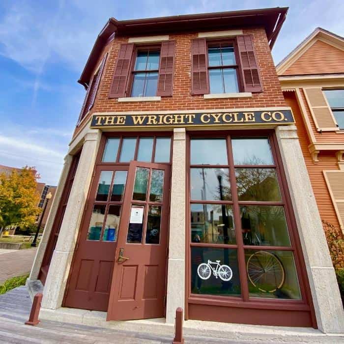  the Wright Cycle Company Shop 