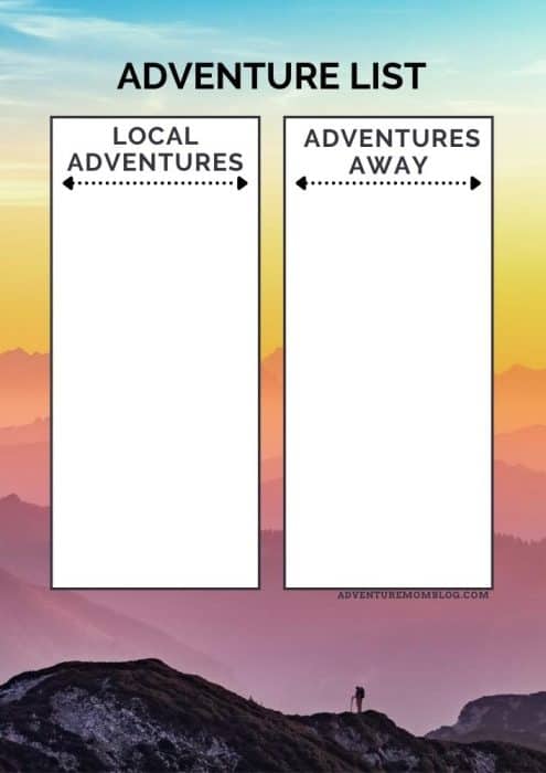 Adventure List 2