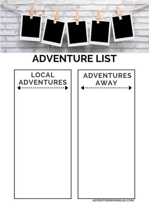 Adventure List