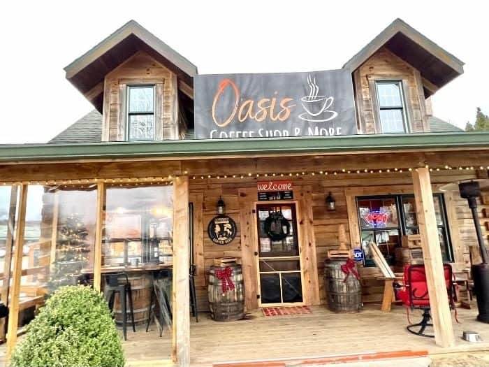 Coffee Flight at the Hocking Hills Oasis Coffee Shop & More