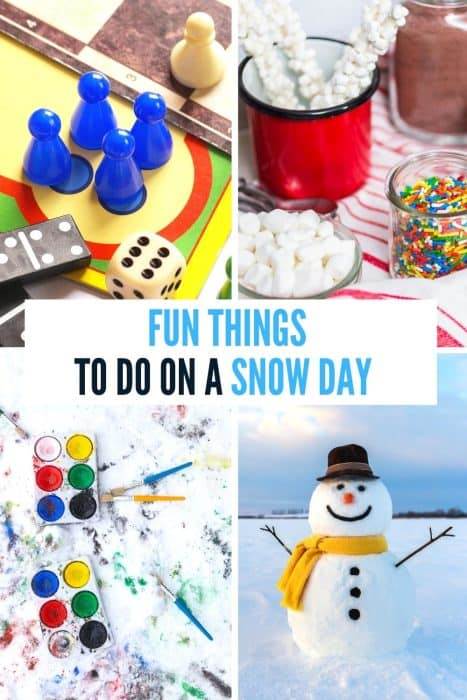 Fun Things to Do on a Snow Day