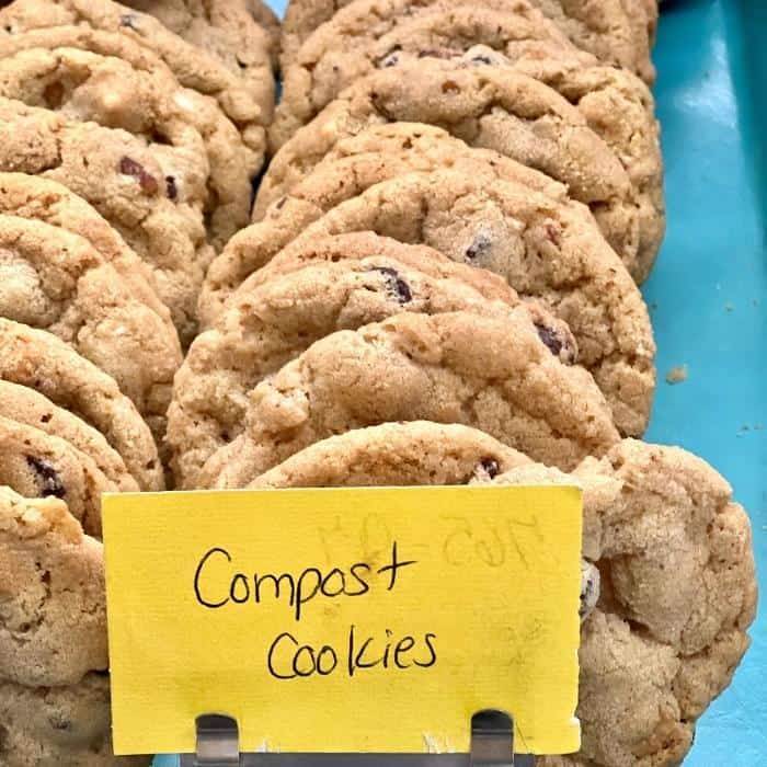 compost cookies at The Bakery Richmond IN