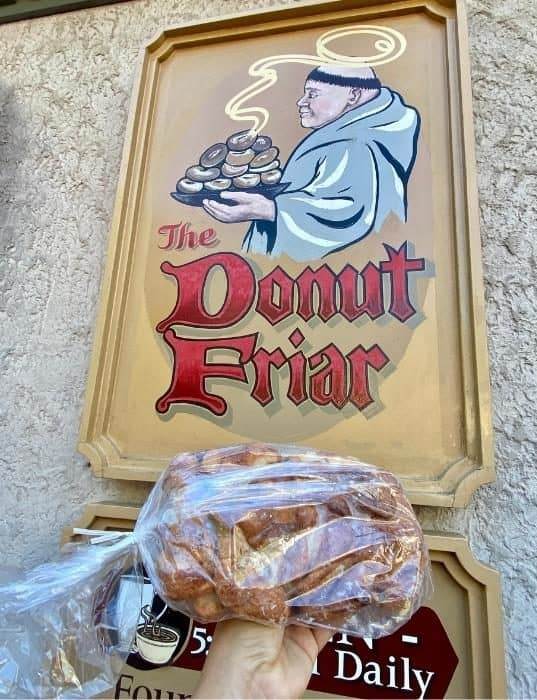 cinnamon bread at The Donut Friar