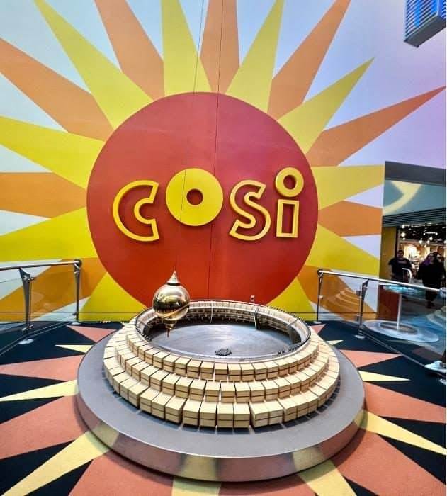 pendulum at COSI in Columbus Ohio