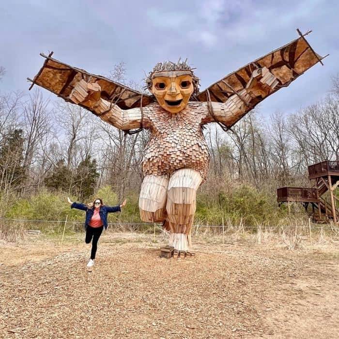 Can You Believe These Giant Trolls are in Dayton, Ohio?