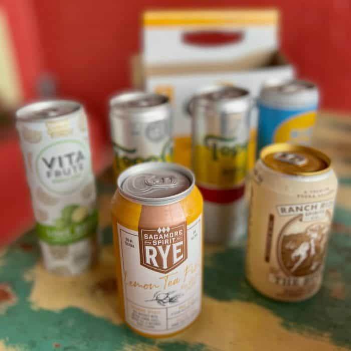 canned alcoholic drinks at The Local Market Destin Florida 