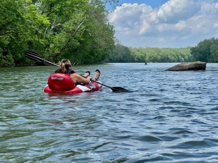 Flat Water Tubing on the Shenandoah River  with River Riders 