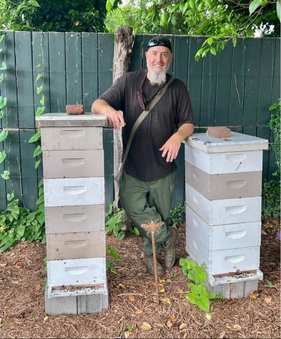 Jason Murphy owner of Hive House Apiaries