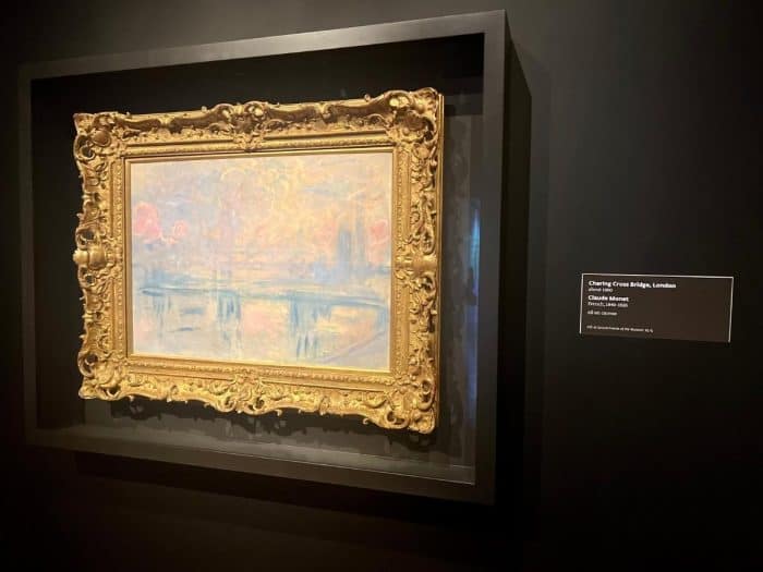 painting by Claude Monet at The Lume