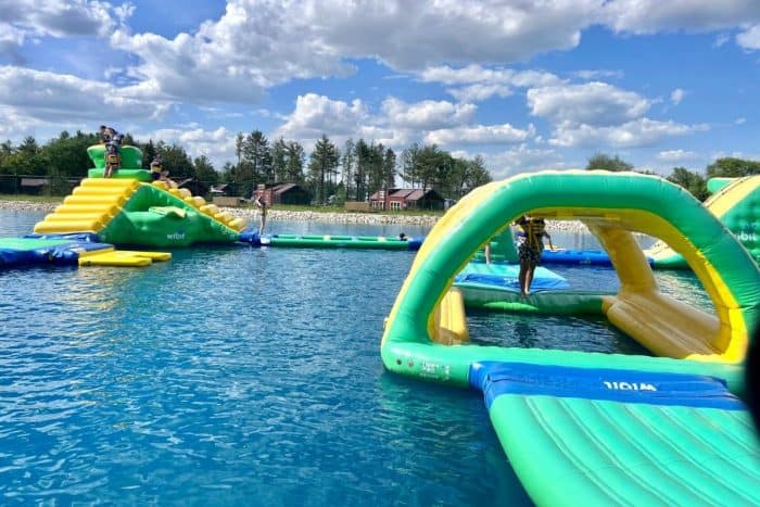  Adventure Island  Floating Water Obstacle Course 