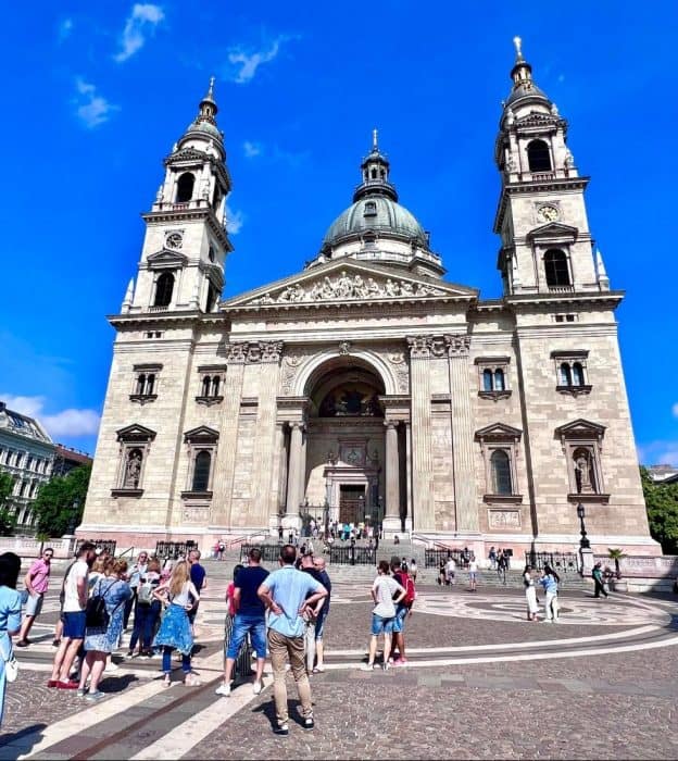St. Stephen's Basilica in Budapest Hungary