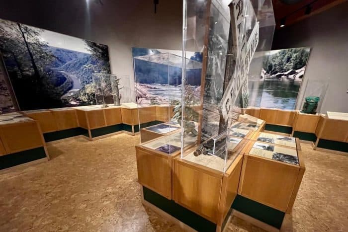 exhibit at Canyon Rim Visitors Center